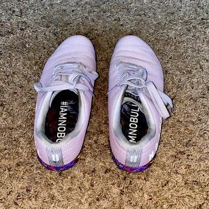 Nobull light purple with design on bottom